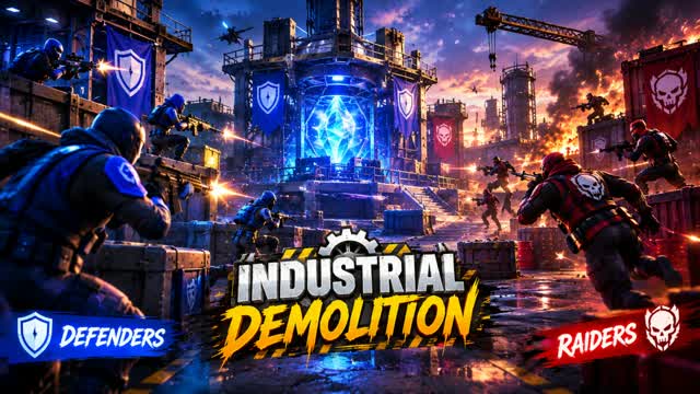 🛡️Industrial Demolition 10VS10💣 — Fortnite Creative map