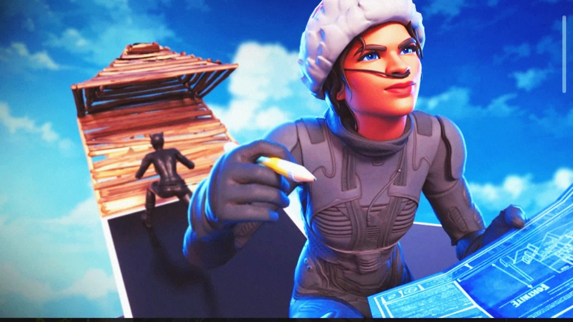 1V1 SKYLINE — Fortnite Creative map