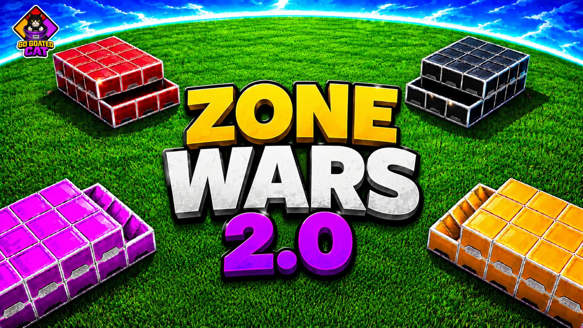 🐱 GO CAT¡  Zone Wars 2.0 🌀 — Fortnite Creative map
