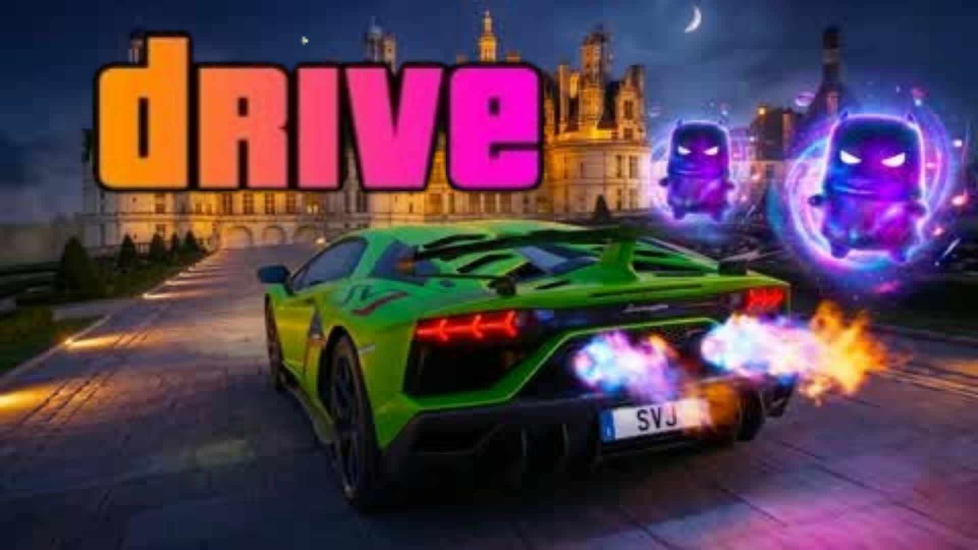 THE VELOFORCE DRIVE CARS 🌴🌴 — Fortnite Creative map