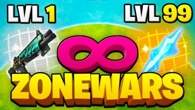 GUN GAME ZONE WAR — Fortnite Creative map