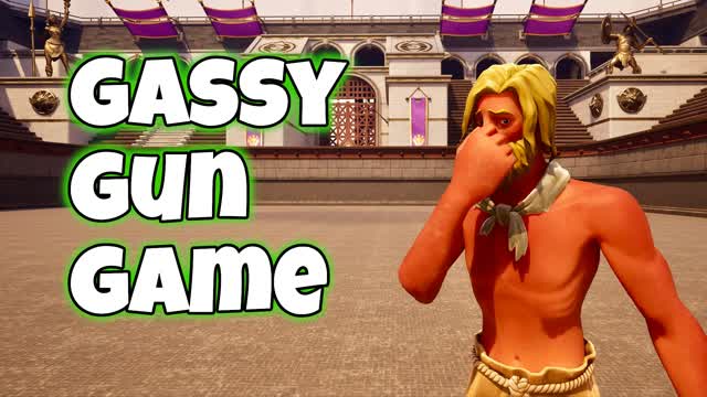 Gassy Gun Game — Fortnite Creative map cover art