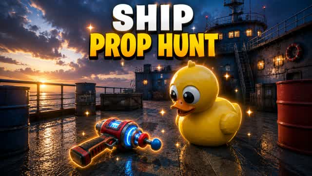 Ship Prop Hunt 📦⚓ — Fortnite Creative map