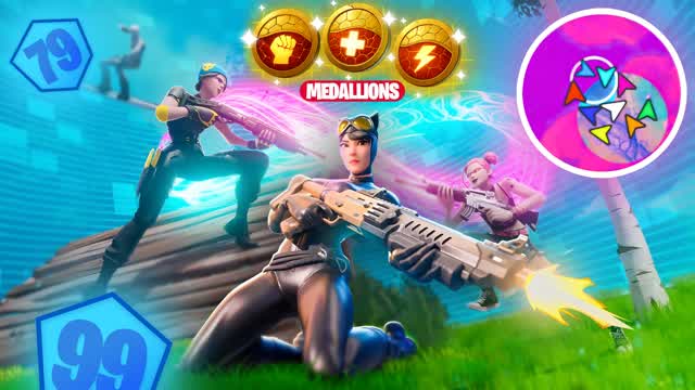 SOLO ENDGAME CUP [ZONE WARS] — Fortnite Creative map cover art
