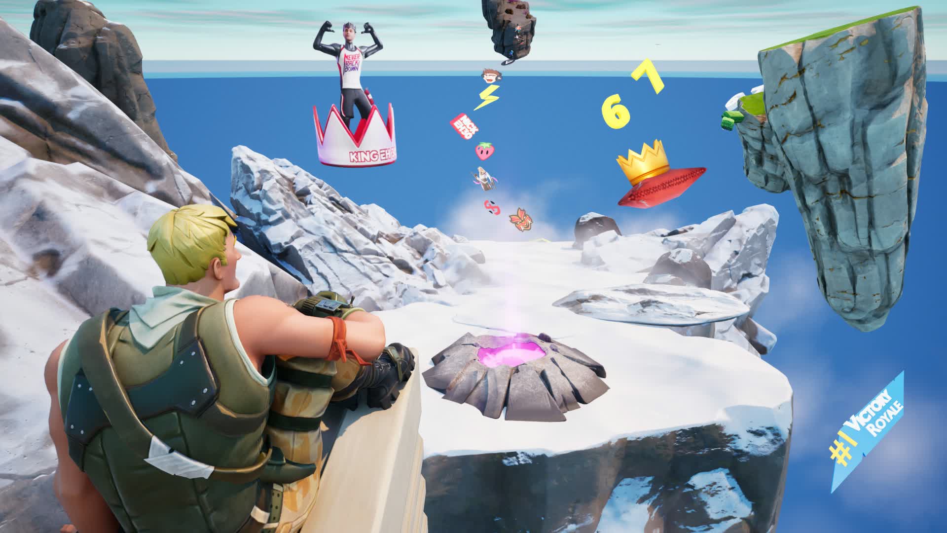 Youtuber OnlyUp 3 — Fortnite Creative map