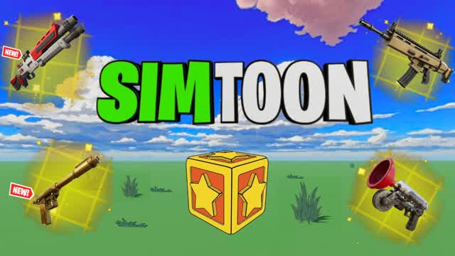 SIMTOON FFA — Fortnite Creative map