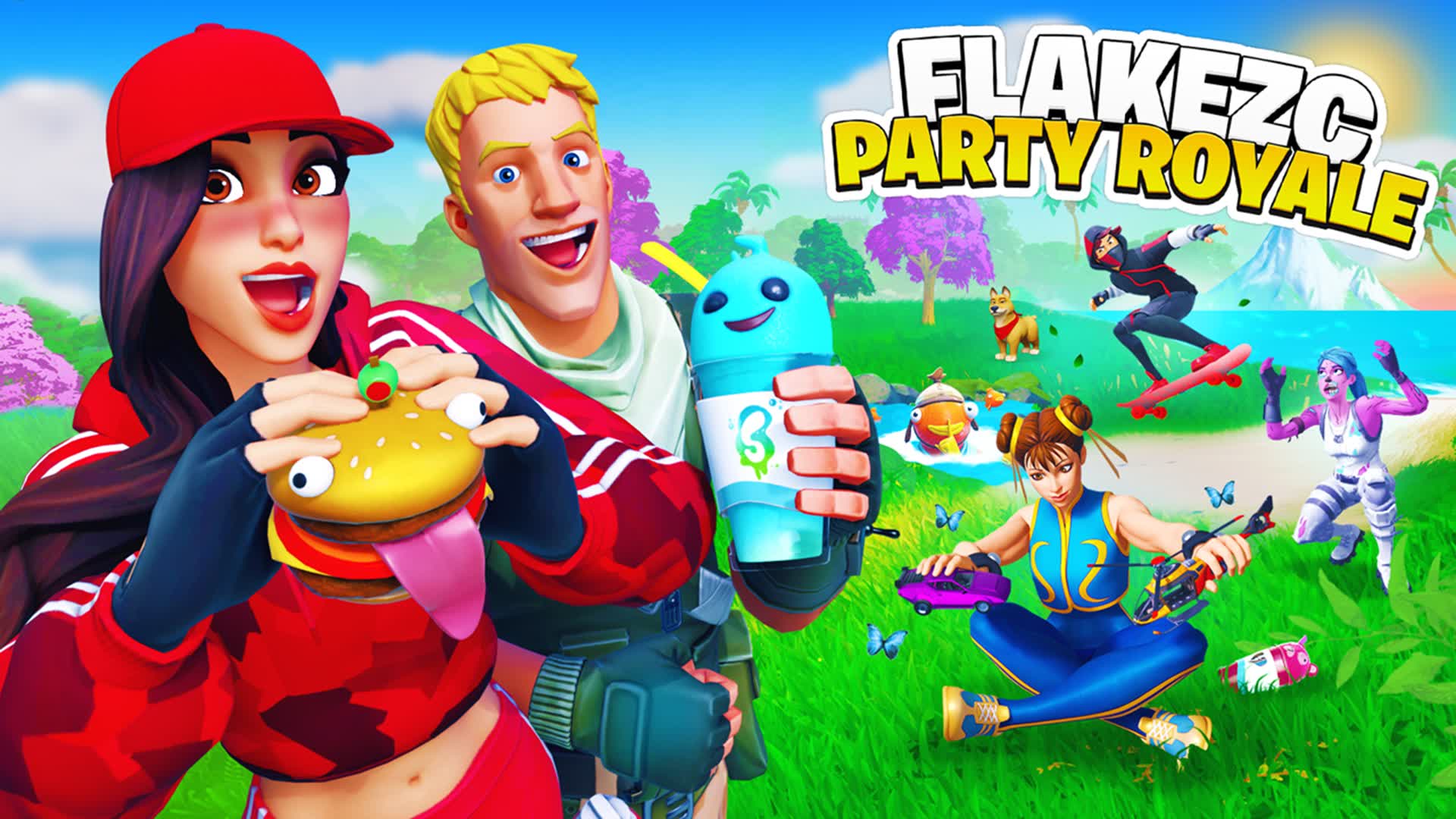 FLAKEZC PARTY ROYALE — Fortnite Creative map