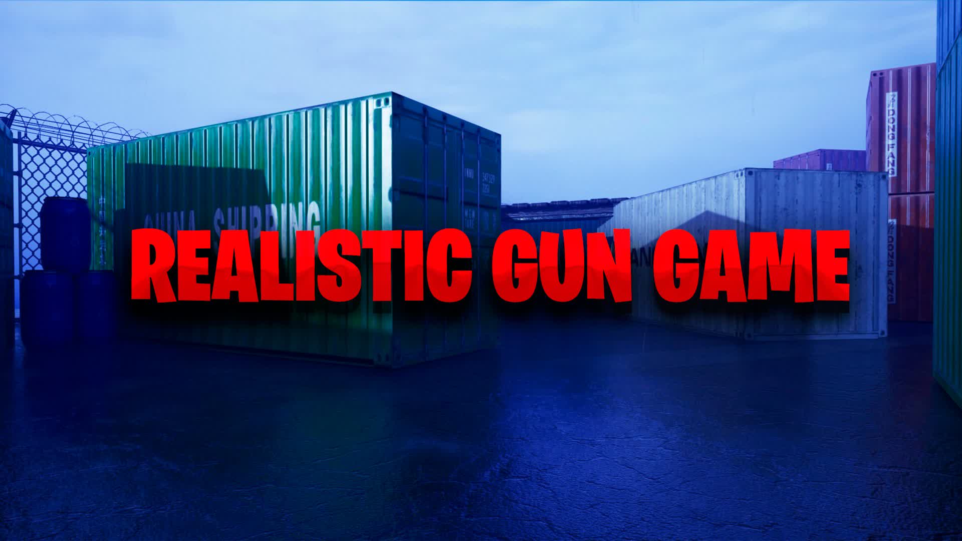 REALISTIC GUN GAME — Fortnite Creative map