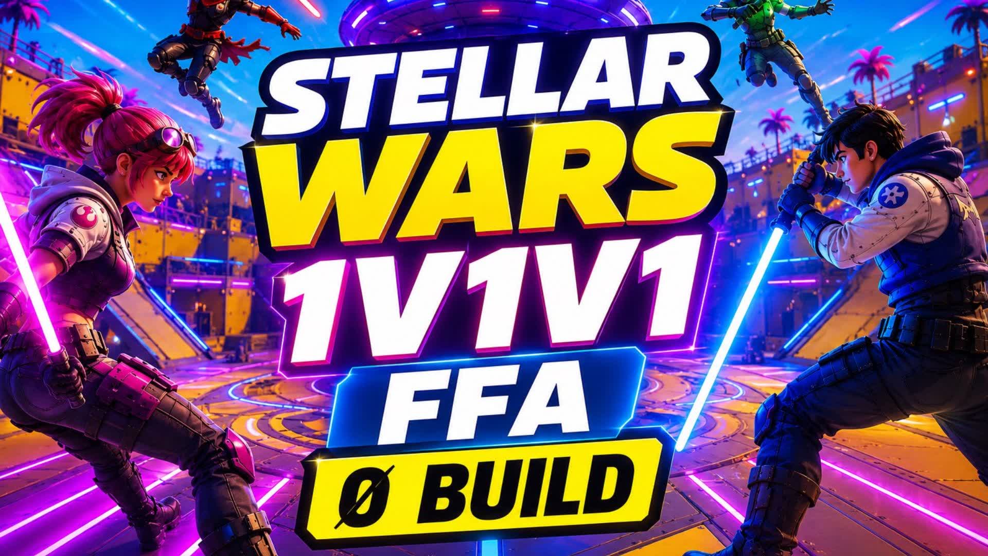 FFA ZERO BUILD | LIGHTSABERS STELLARWARS — Fortnite Creative map
