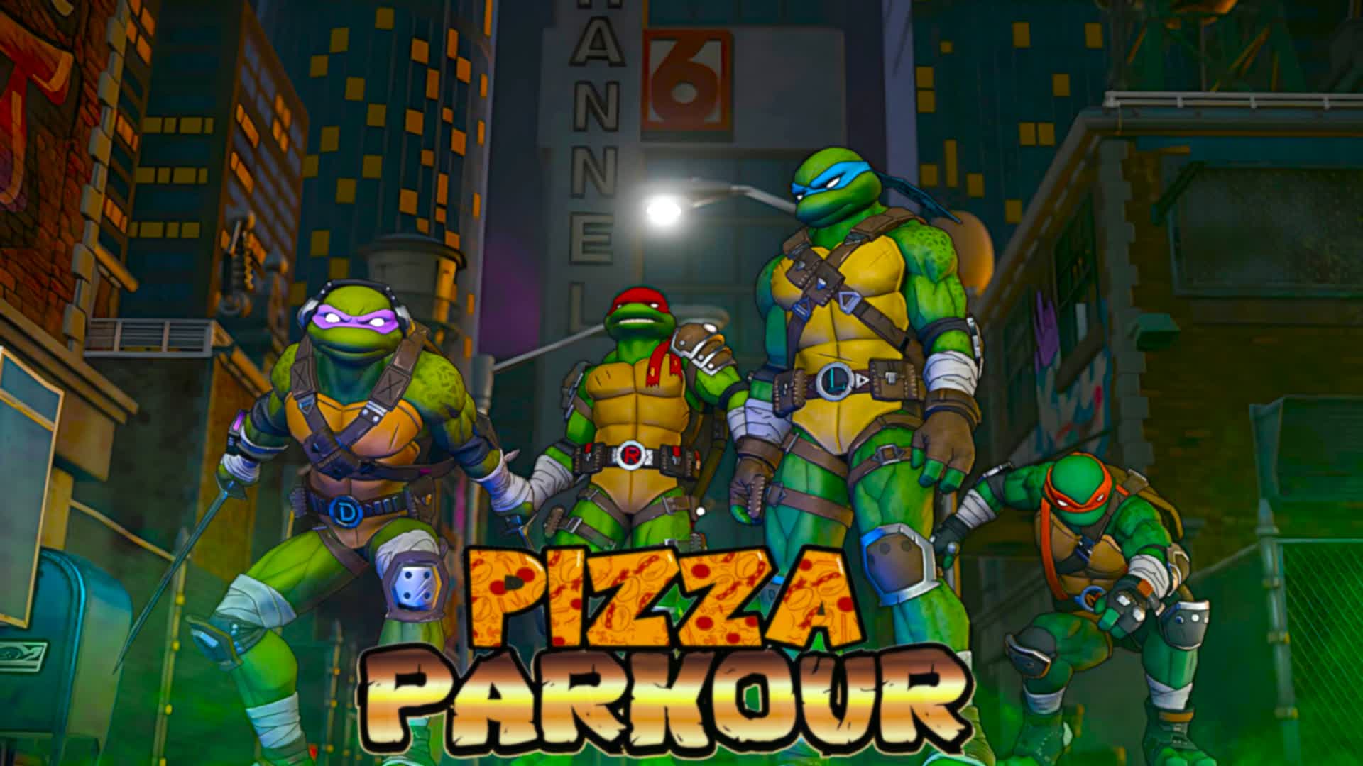 PIZZA PARKOUR — Fortnite Creative map