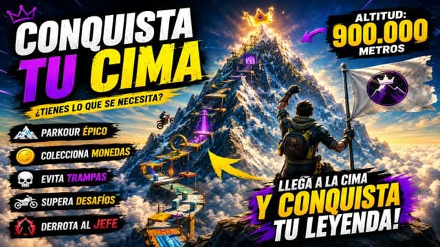 Conquista tu cima — Fortnite Creative map