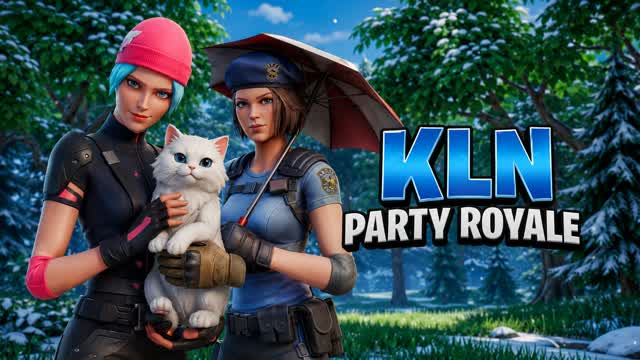 KLN PARTY ROYAL 2.4 — Fortnite Creative map cover art