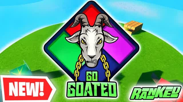 🐐 NEW! GO GOATED! Zone Wars 🌀 — Fortnite Creative map cover art