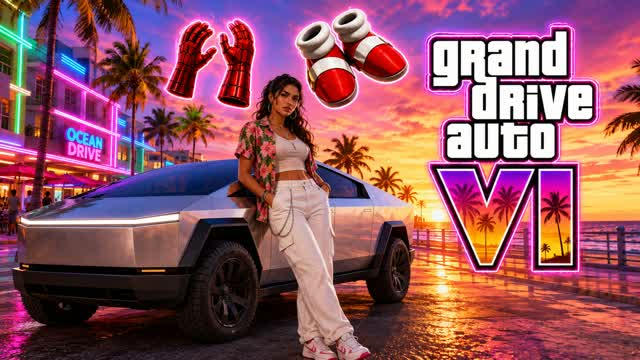 GRAND DRIVE AUTO VI 6 OPEN WORLD — Fortnite Creative map