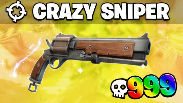 CRAZY SNIPER ONE SHOT 🎯 CSAMI — Fortnite Creative map