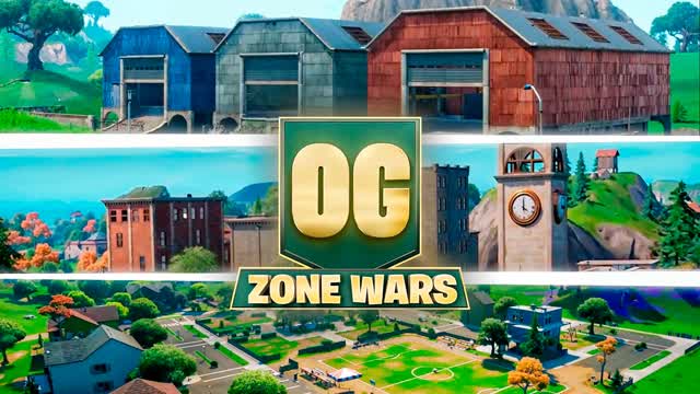 FIRST PERSON - OG Zone Wars — Fortnite Creative map cover art