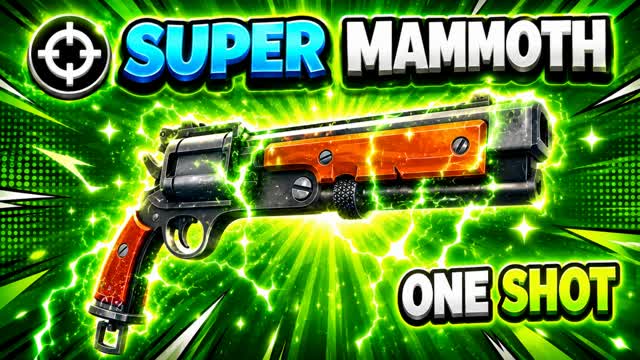 SUPER MAMMOTH ONLY SPIRITS 🎯 — Fortnite Creative map