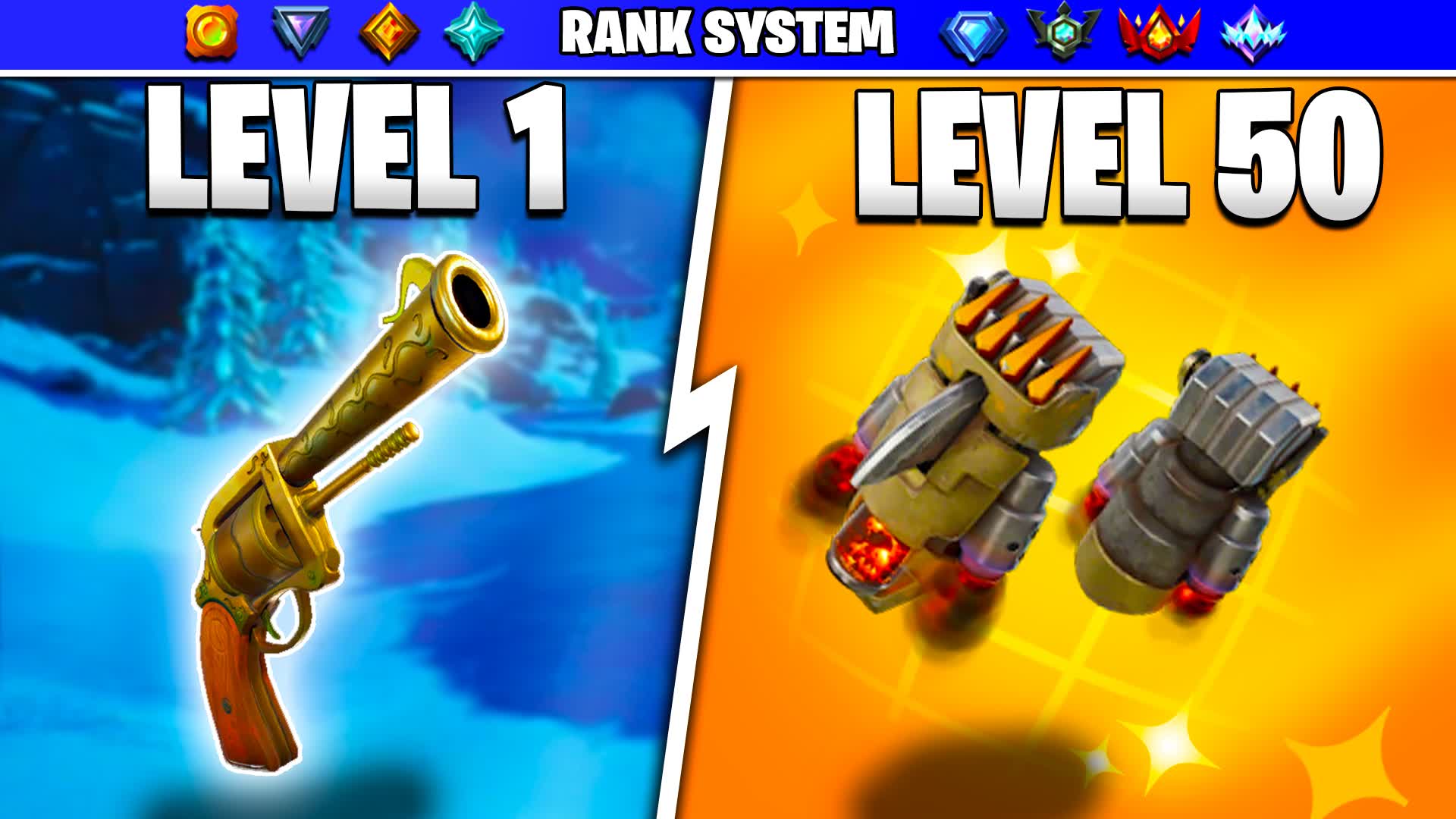 OG ❄RANKED❄ GUN GAME🔫 — Fortnite Creative map