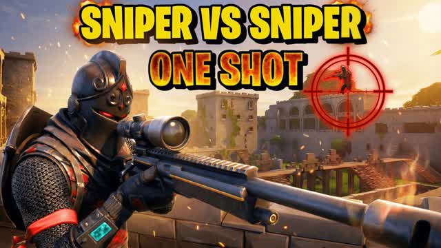 🎯 SNIPER vs SNIPER 🎯 ONE SHOT — Fortnite Creative map