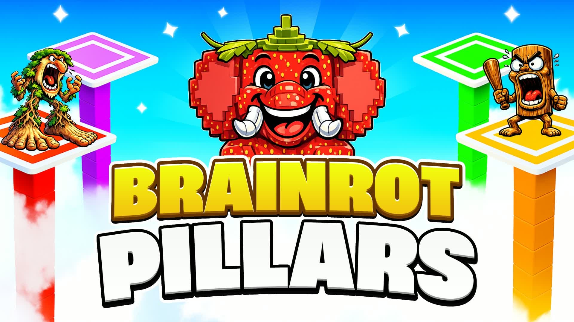 THE BRAINROT PILLARS NEW! — Fortnite Creative map