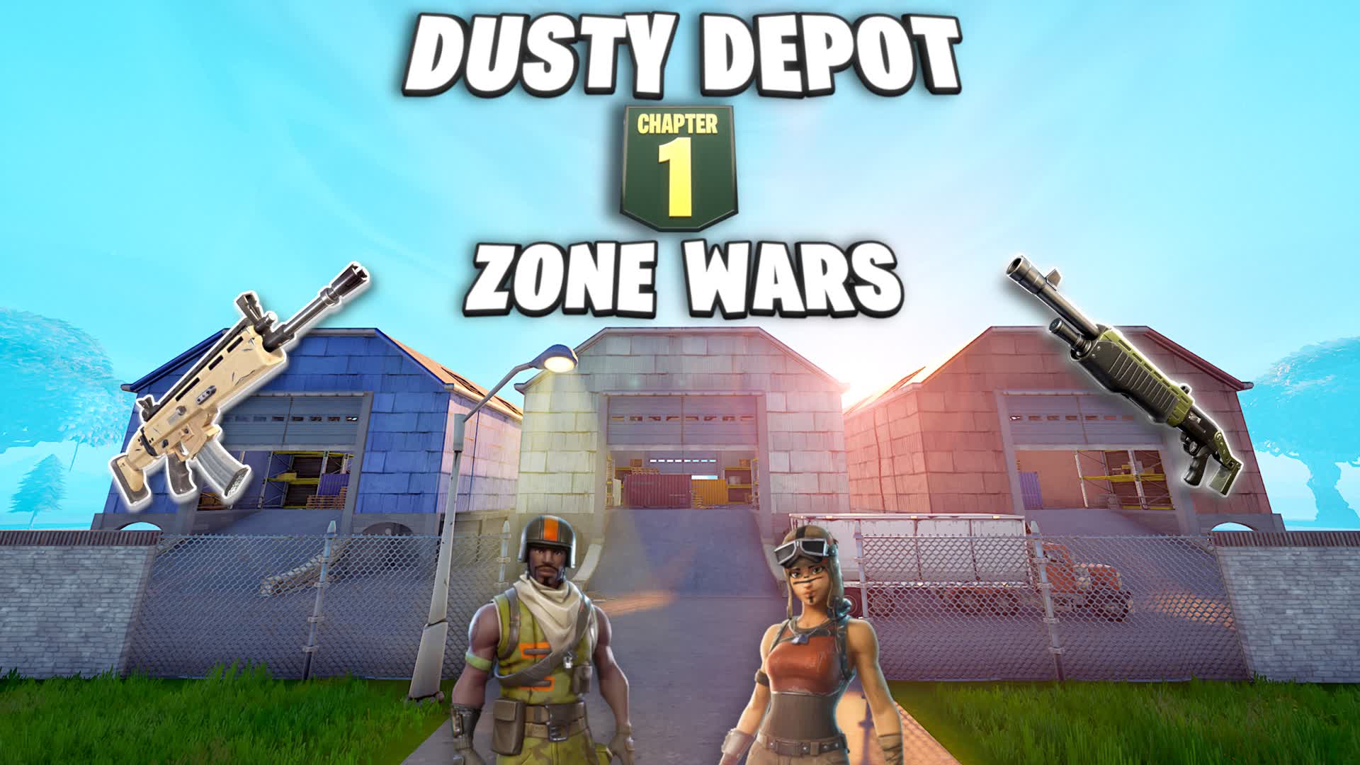 DUSTY DEPOT ZONE WARS — Fortnite Creative map