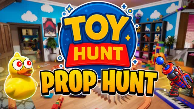 Toy Hunt - Prop Hunt — Fortnite Creative map cover art