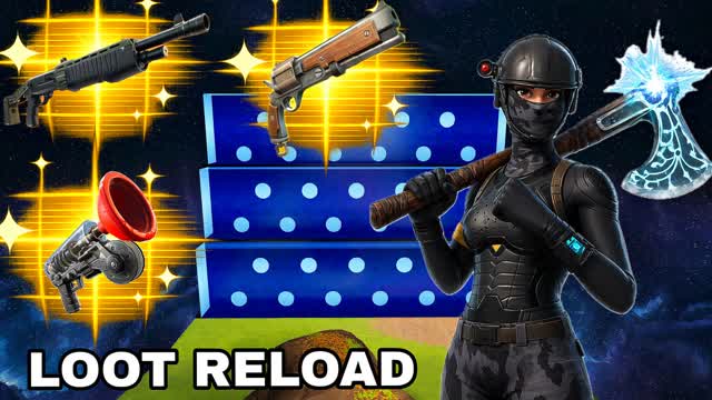 32 PLAYER ZONE WARS - LOOT RELOAD 🏆 — Fortnite Creative map