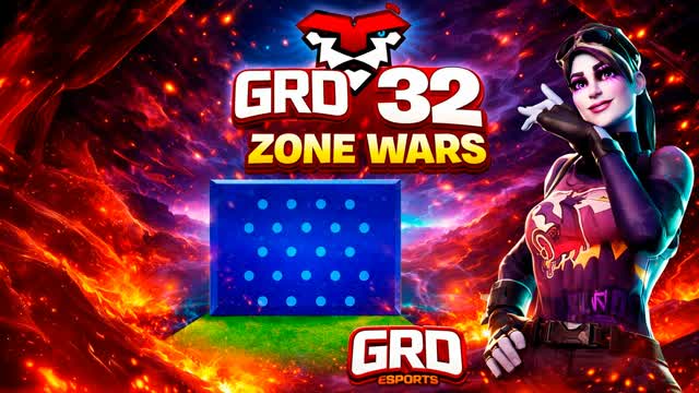 GRD 32 ZoneWars — Fortnite Creative map cover art
