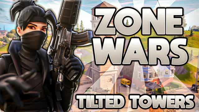 TILTED ZONE WARS TEAM SONICS — Fortnite Creative map cover art