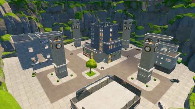TILTED ZONE WARS - NO FALL DAMAGE — Fortnite Creative map cover art