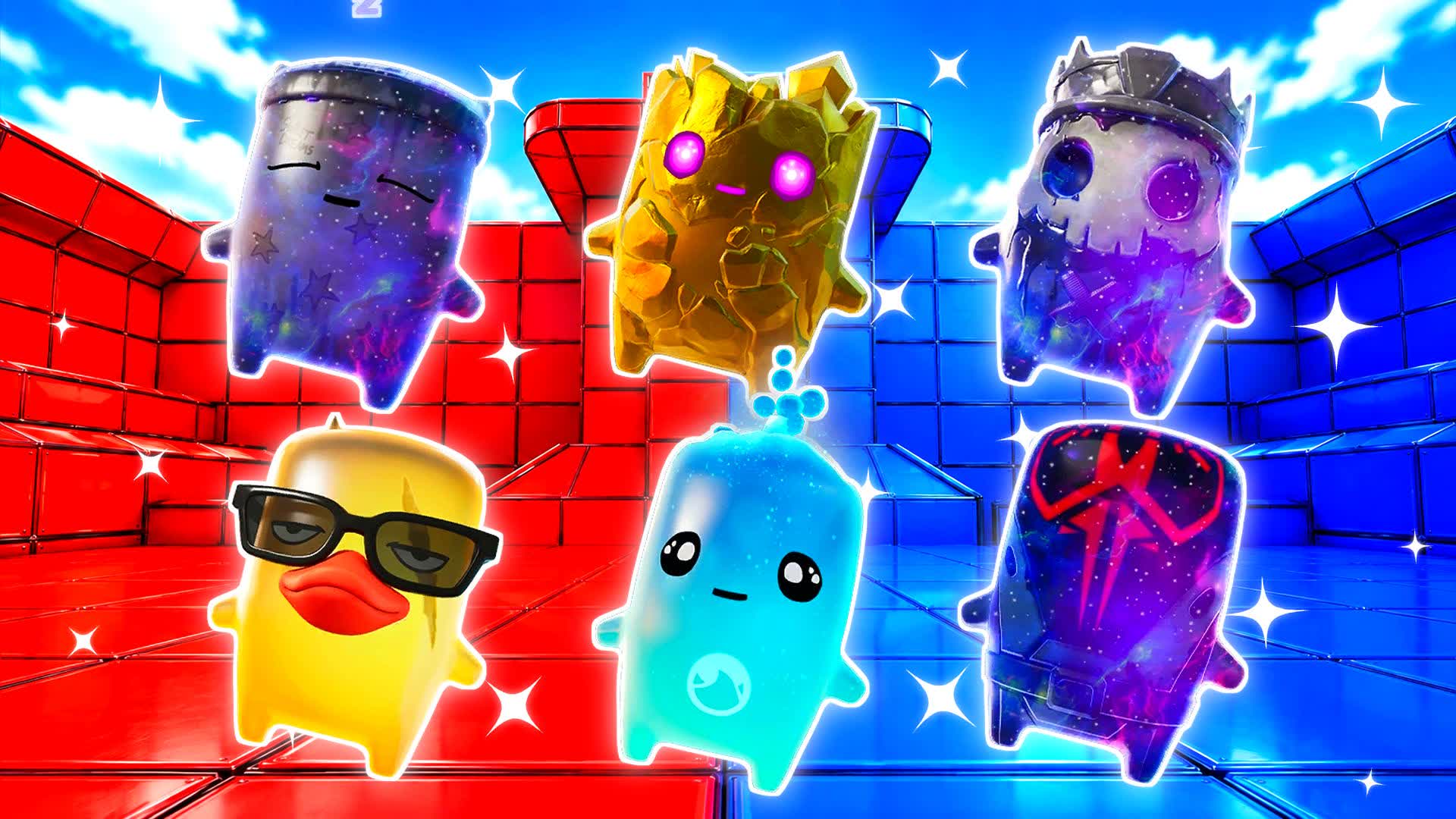 NEXT MOVE AHEAD BLUE VS RED 🔵🔴 — Fortnite Creative map