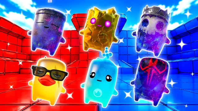 NEXT MOVE AHEAD BLUE VS RED 🔵🔴 — Fortnite Creative map cover art