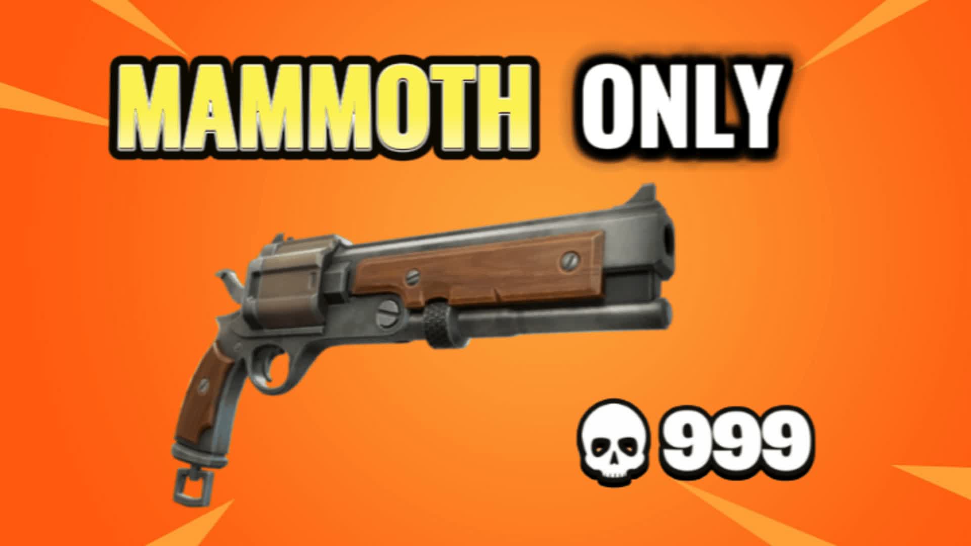 MAMMOTH PISTOL ONE SHOT 🎯 — Fortnite Creative map