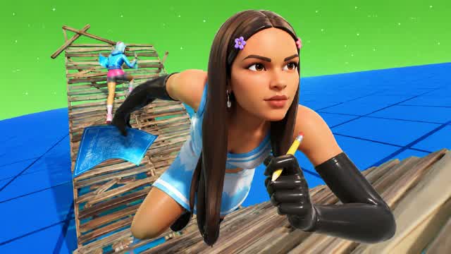1V1 FREE BUILD (KERO) — Fortnite Creative map