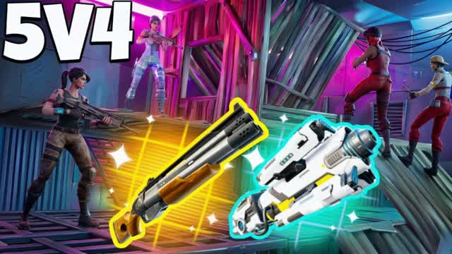 PIECE CONTROL 5V4 SUPER — Fortnite Creative map cover art