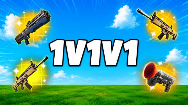 1v1v1 PVP FFA — Fortnite Creative map