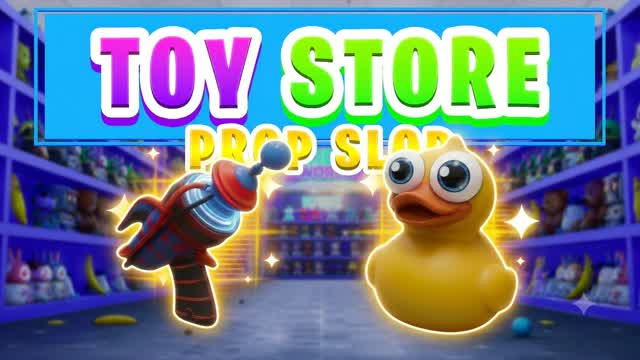 Prop Slop: 🧸Toy Store — Fortnite Creative map cover art