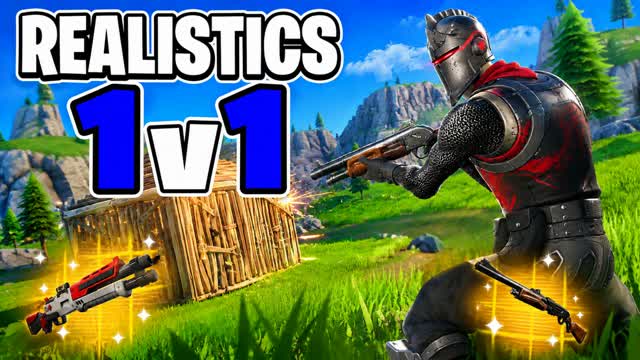 PRO RAPID REALISTICS (1v1) — Fortnite Creative map cover art