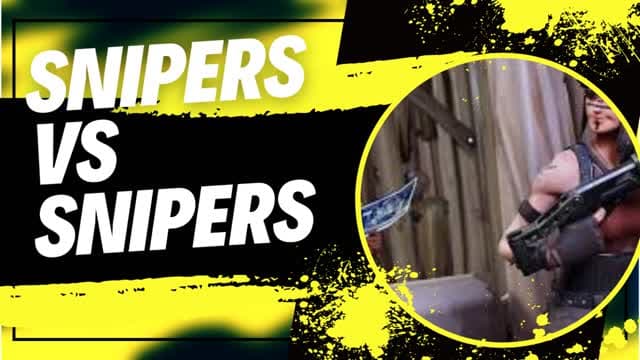 SNIPER vs SNIPER — Fortnite Creative map cover art