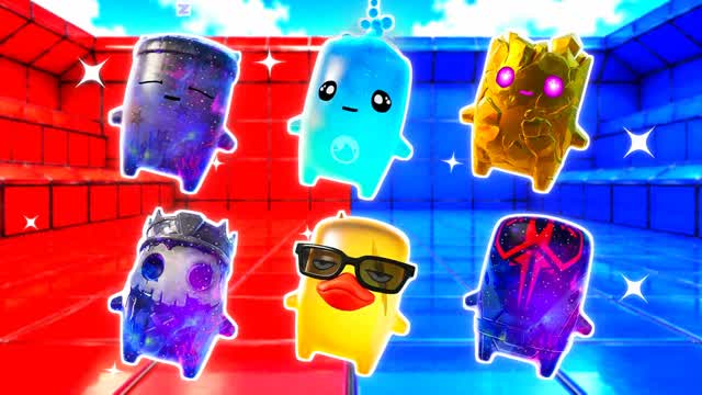 RED VS BLUE MACH VECTOR 🔴🔵 — Fortnite Creative map cover art