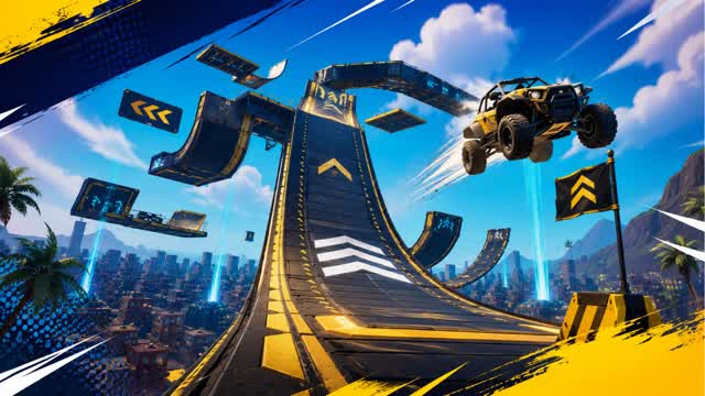 NOVA CITY, CARS, WEAPONS, AND MUCH MORE — Fortnite Creative map cover art