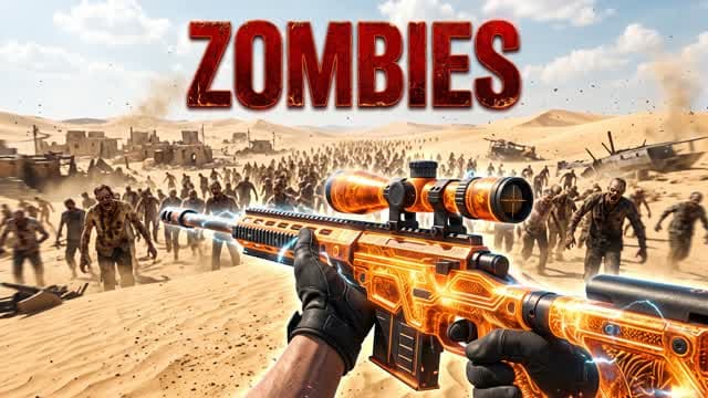 DESERT ZOMBIES🧟‍♂️ - BODYCAM - DRIVE — Fortnite Creative map cover art