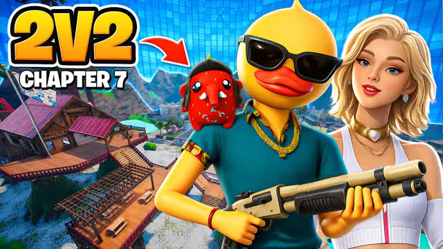 2V2 SPRITES STORM🌀 - CHAPTER 7 - SNOKZY — Fortnite Creative map cover art