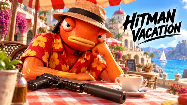 ROOKIE PARTY: HITMAN VACATION — Fortnite Creative map