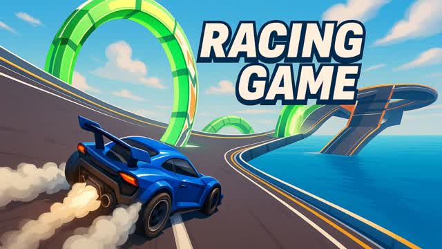TRAINING ROCKET RACING — Fortnite Creative map cover art