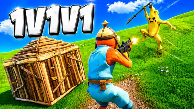 1v1v1 REALISTICS NO ESCAPE !! — Fortnite Creative map cover art