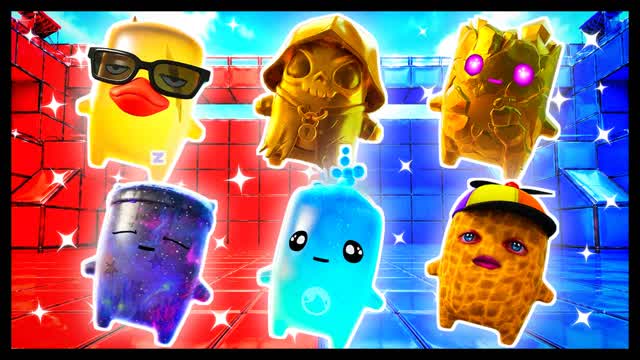 STARTLINE RED VS BLUE 🔴🔵 — Fortnite Creative map cover art
