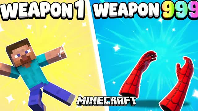SUPER GUN GAME SPIDER 🎯 — Fortnite Creative map cover art