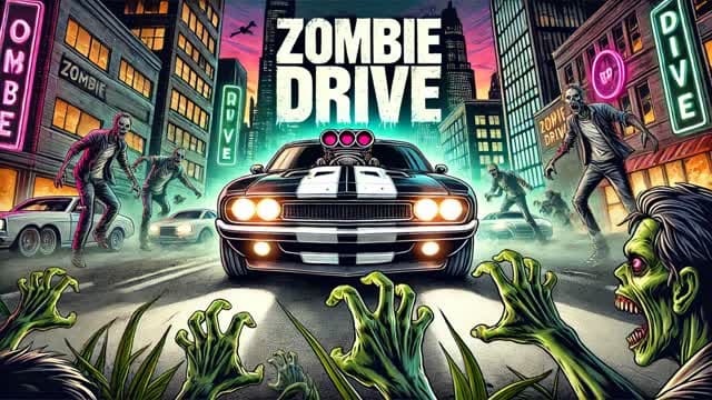 ZOMBIE DRIVING — Fortnite Creative map cover art