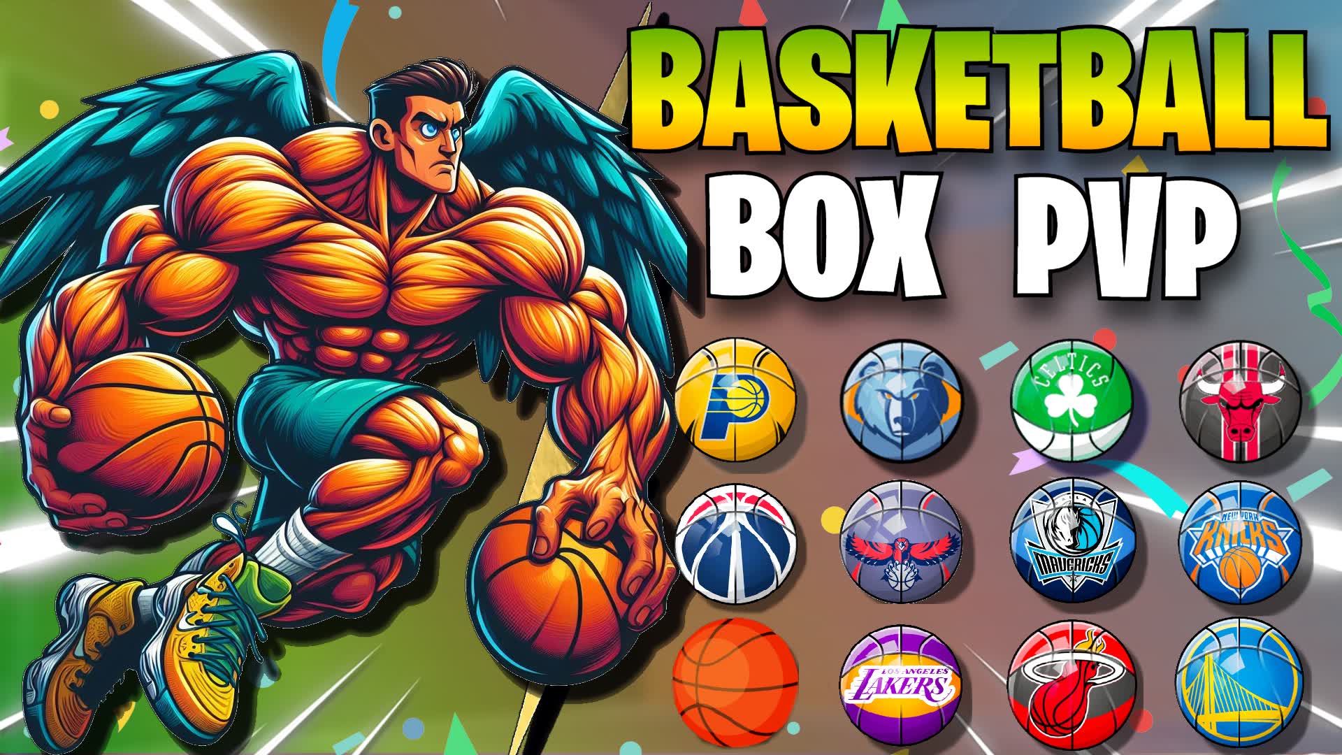 🏀 BASKETBALL / BOX FIGHT PVP 🏀 — Fortnite Creative map